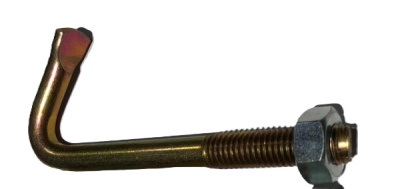 Крюк ленты бензобака Волга (длинный)