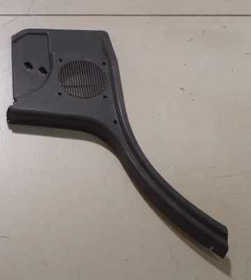 Обшивка (накладка) динамиков нижняя Газель, Соболь левая (Обивка передка боковая)