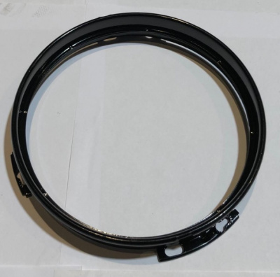 Ободок фары Уаз метал. нового образца