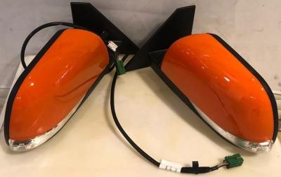 Зеркало заднего вида Уаз Патриот с 2014 г. (ОРАНЖЕВЫЙ) комплект