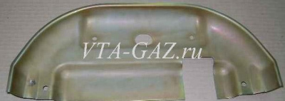 Жаровня выпускного коллектора Волга дв. 406 Евро-2 с катализатором (Экран выпускного коллектора) Уаз Патриот дв.409