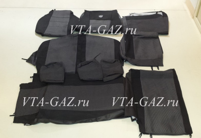 Чехлы Газель, Газон Next на 7-ми местный салон Фермер, ЦМФ до 2017 г. в.