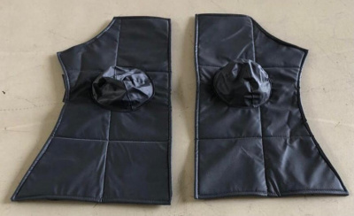 Коврики (утеплитель) фар Уаз 452, 3741 серые комплект