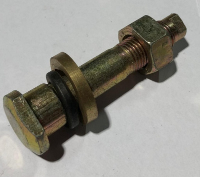 Эксцентрик передних колодок Волга (ось колодок тормозных задних с эксцентриком и втулками)