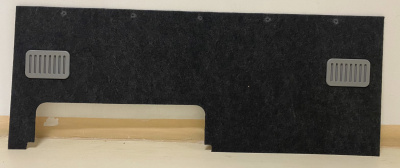 Обивка стенки задка кабины Газель Next ЦМФ нижняя с вырезом