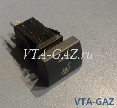 Кнопка (выключатель) торпеды обогрев сидений Газель, Соболь Бизнес, Газель Next, Урал Next, Газон Next