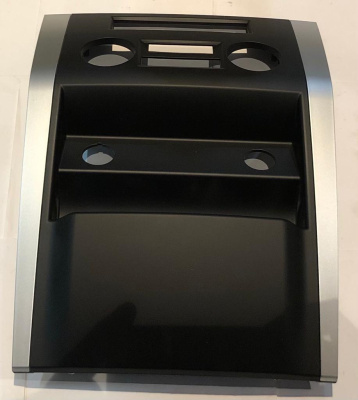 Облицовка панели приборов Уаз Патриот нового образца центральная нижняя с 2017 г. комплектация "Стиль"