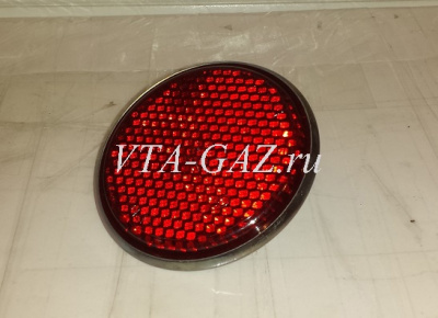 Катафот Уаз красный на 1 болт круглый старого образца