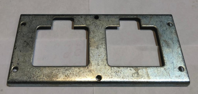 Кронштейн катушки зажигания Газель, Соболь дв. 4216, Уаз дв. 4213 до 2010г (под 2 катушки) верхний