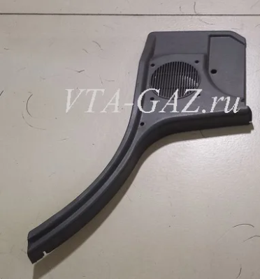 Обшивка (накладка) динамиков нижняя Газель, Соболь правая (Обивка передка боковая)