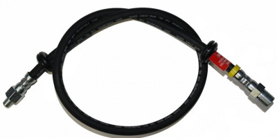 Шланг передний тормозной Уаз 452, 3741 инжектор Евро-4 с АБС  70см