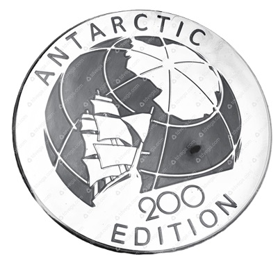 Эмблема Уаз Патриот "АНТАРКТИК 200 ЭДИШН" С 2020 г. 3163-10-8212501-12