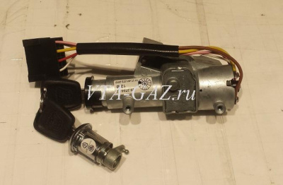 Замок зажигания+двери Газель Next бортовая комплект