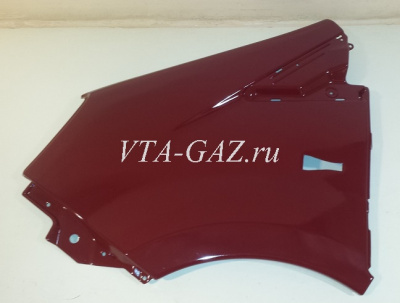 Крыло переднее Газель Next левое крашенное "ЧИЛИ" (пластик)