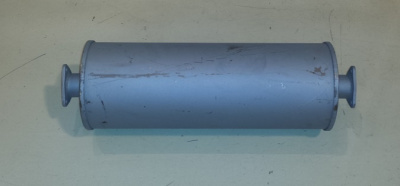 Глушитель Уаз Люкс под 2 фланца