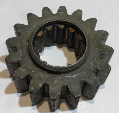 Шестерня ведущая колесного редуктора переднего моста Уаз редукторный мост