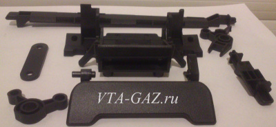 Защелка (ремонтный комплект) верхнего бокового бардачка Газель, Соболь Бизнес комплект