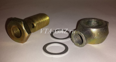 Штуцер крана масла Уаз комплект