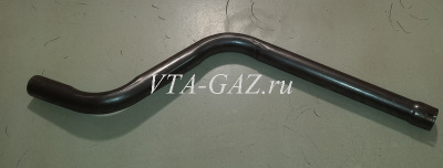Труба выхлопная глушителя Соболь, Баргузин дв. 406 ЗМЗ, дв. 560 задняя угол гнутый (карбюраторный двигатель)