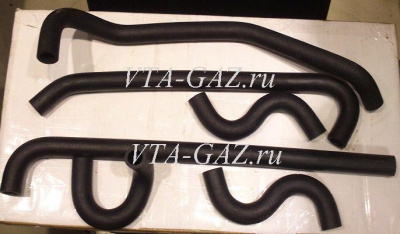 Патрубки (отопителя) печки Газель Next из 6-и штук комплект