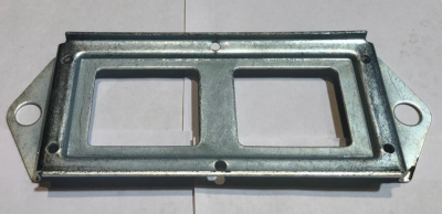 Кронштейн катушки зажигания Газель, Соболь дв. 4216, Уаз дв. 4213 (под 2 катушки) нижний