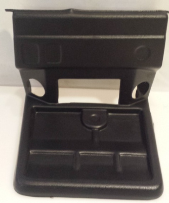 Накладка (на консоль отопителя) под рычаги угловая Уаз 452, 3741 пластмассовая