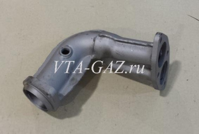 Труба приемная глушителя Газель дв. 405 ЗМЗ Евро-2 с катализатором (Труба приемная глушителя под нейтрализатор)
