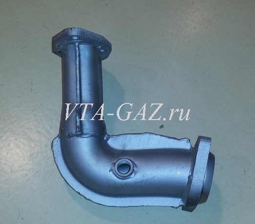 Труба приемная глушителя Газель дв. 405 ЗМЗ Евро-2 с катализатором (Труба приемная глушителя под нейтрализатор)
