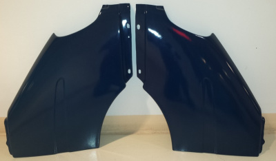 Крыло Газель, Соболь, Баргузин переднее нового образца пластмассовые "Балтика" комплект