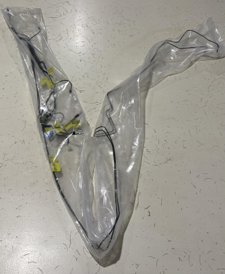 Трубки тормозные Уаз Патриот с 2014 г. с АБС комплект из 12-ти штук полимер