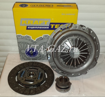 Сцепление Газель, Соболь, Волга "KRAFT" дв. 406, 405, 402 ЗМЗ комплект. Оригинал
