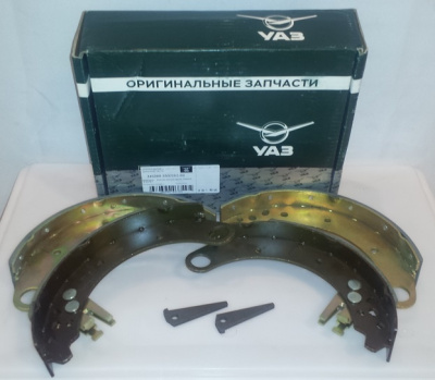 Колодки задние Уаз Патриот с 2014 г. в сборе оригинал ОАО Уаз комплект