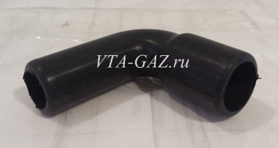 Шланг (угловой короткий) вентиляции картера Газ, Уаз дв. 405, 409 Евро-3-4