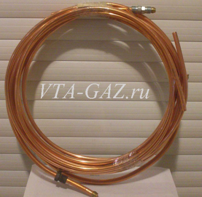 Бензопровод Газель дв. 402 металлический бак (медный) комплект