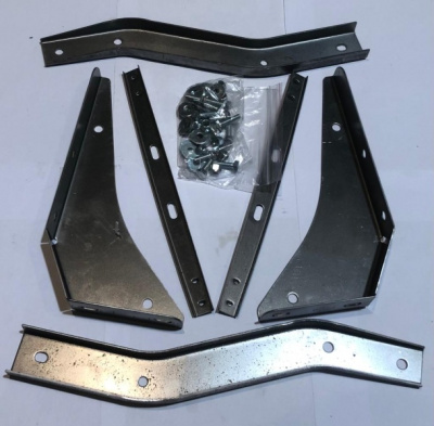 Кронштейн крепления задних брызговиков Уаз Патриот с 2019 г. комплект