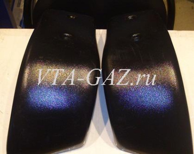 Боковина бампера Уаз 469, Хантер передняя комплект