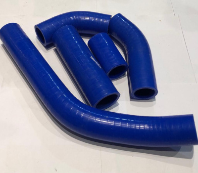 Патрубки радиатора Газель, Соболь дв. 4216 Умз Евро-3 комплект из-5 штук силикон