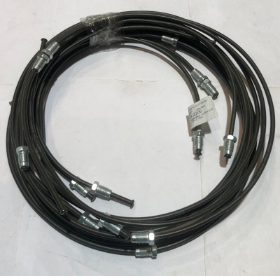 Трубки тормозные Уаз 2206 комплект из 8-ми штук полимер