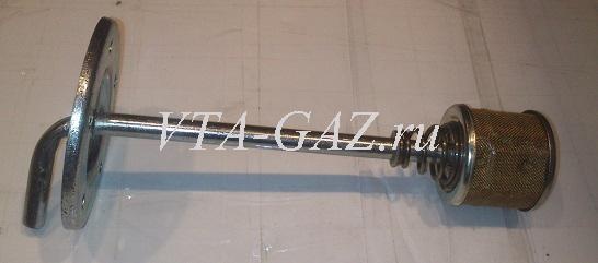 Бензоприемник Уаз 452, 3741 (Трубка приемная с фланцем в сборе) короткий