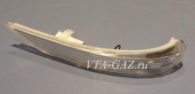 Повторитель поворота на зеркале Уаз Патриот с 2014 г. левый