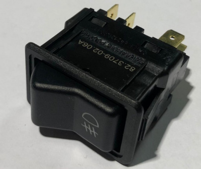 Кнопка торпеды передних противотуманных фар Волга 3110, 3102, 31105, 31022 (Выключатель клавиша противотуманных фонарей)