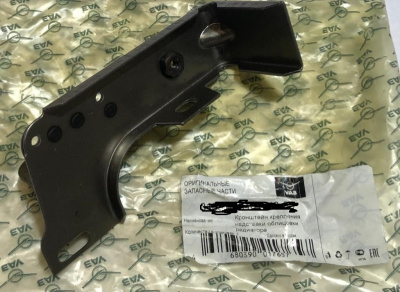 Кронштейн надставки облицовки Уаз Патриот левый в сборе