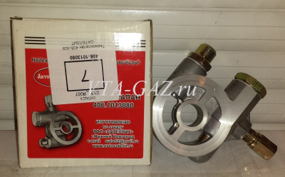 Основа масляного фильтра Газель, Соболь, Уаз дв. 405, 409 Евро-2-3-4 ЗМЗ (термоклапан)