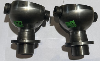 Шаровая опора поворотного кулака Уаз Патриот, Хантер, 452 кастер +5 градусов комплект "ВАКСОЙЛ"