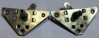 Привод замка передней двери Уаз 452, 3741 комплект