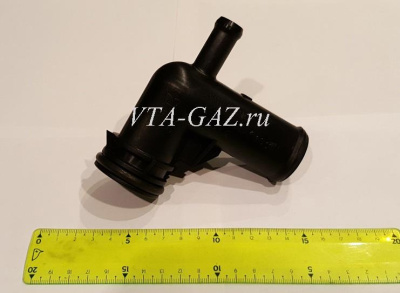 Патрубок помпы Газель, Соболь, Волга дв. 2.4 Крайслер