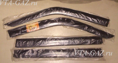 Дефлекторы на двери Уаз Патриот СПОРТ комплект