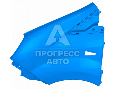 Крыло переднее Газель Next левое "Небесно-Синий" "ОЗОН"