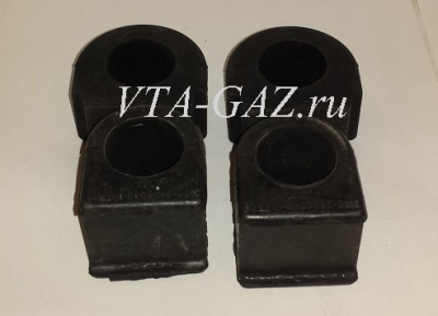 Втулки (подушка) штанги стабилизатора УАЗ Хантер D-30 комплект + переднего стабилизатора Уаз 452, 3741