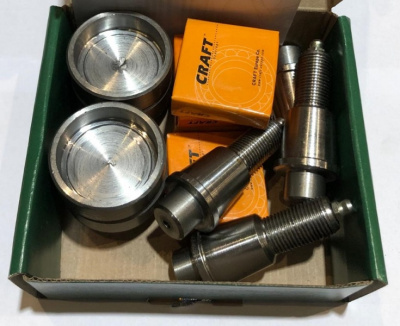 Шкворня Уаз Хантер, Патриот, 452, 469 на подшипниках комплект